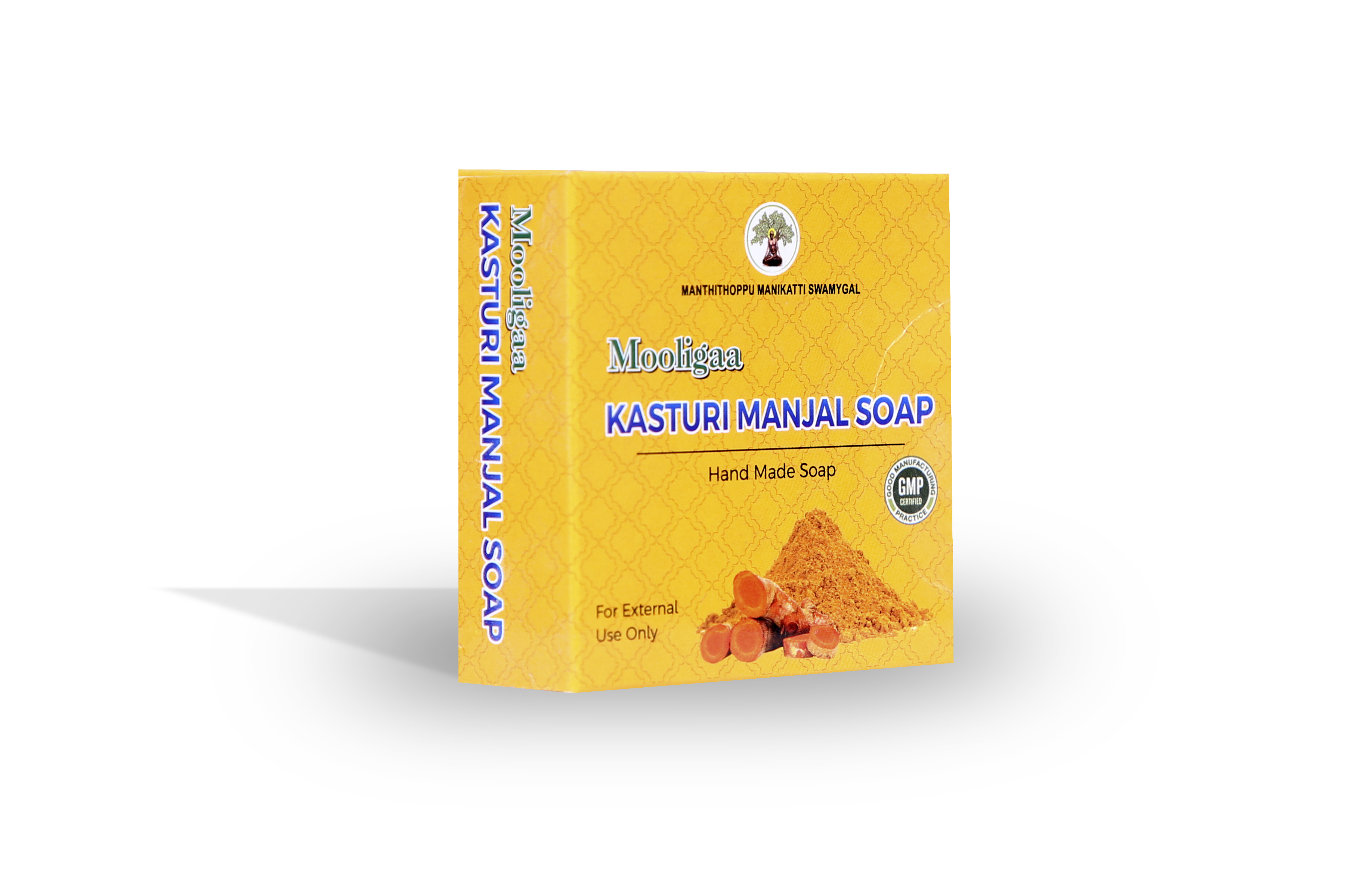 Mooligaa Kasturimanjal Soap -  75 gms